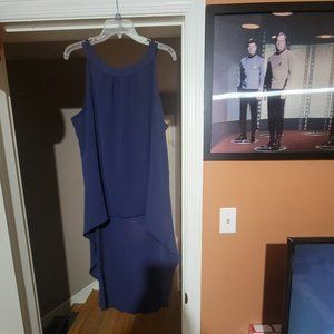 NY and CO HI-LO HALTER BLOUSE 00385008